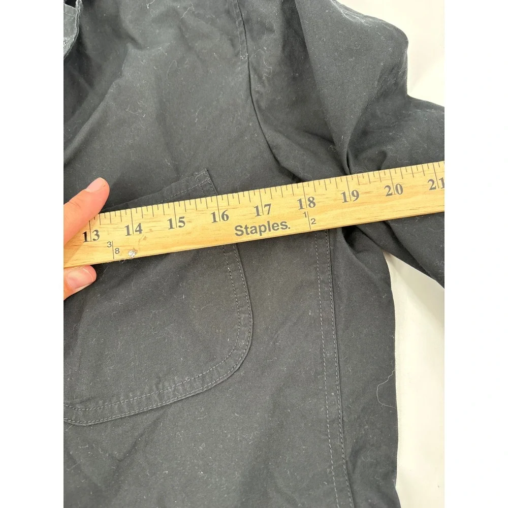 Buck Mason Black Parachute Poplin Carry-On Jacket Blazer Mens Medium NWT